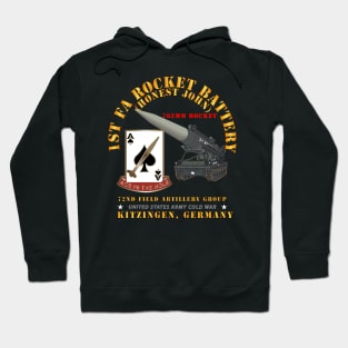 1st FA Rocket Battery (HJ) - 72nd FA GP - Kitzingen Ge w  HJ Wpn Hoodie